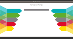 Desktop Screenshot of kleinebroetchen.de