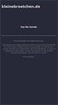 Mobile Screenshot of kleinebroetchen.de